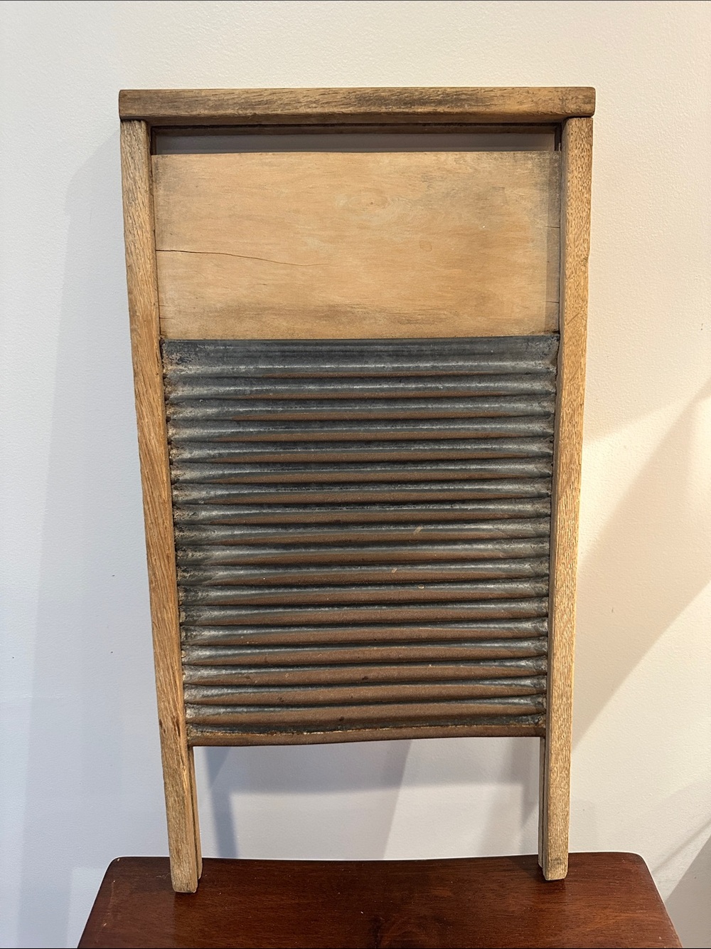 Antique Washboard • Vintage wall hanging